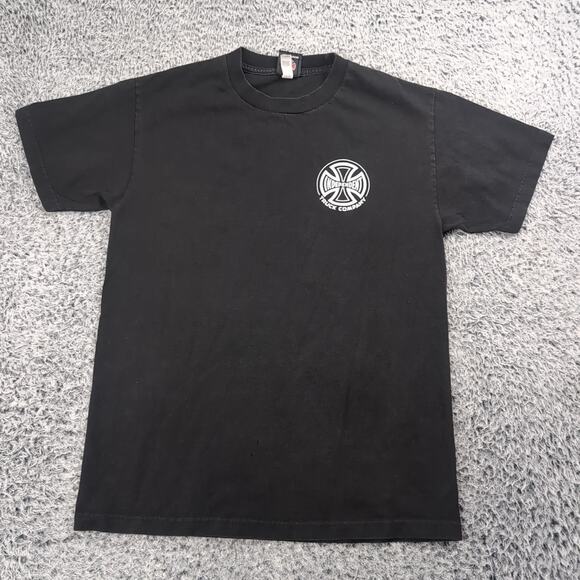 Vintage Independent Trucks Shirt Adult Medium Black Crewneck Y2K Skater Street - Picture 1 of 7